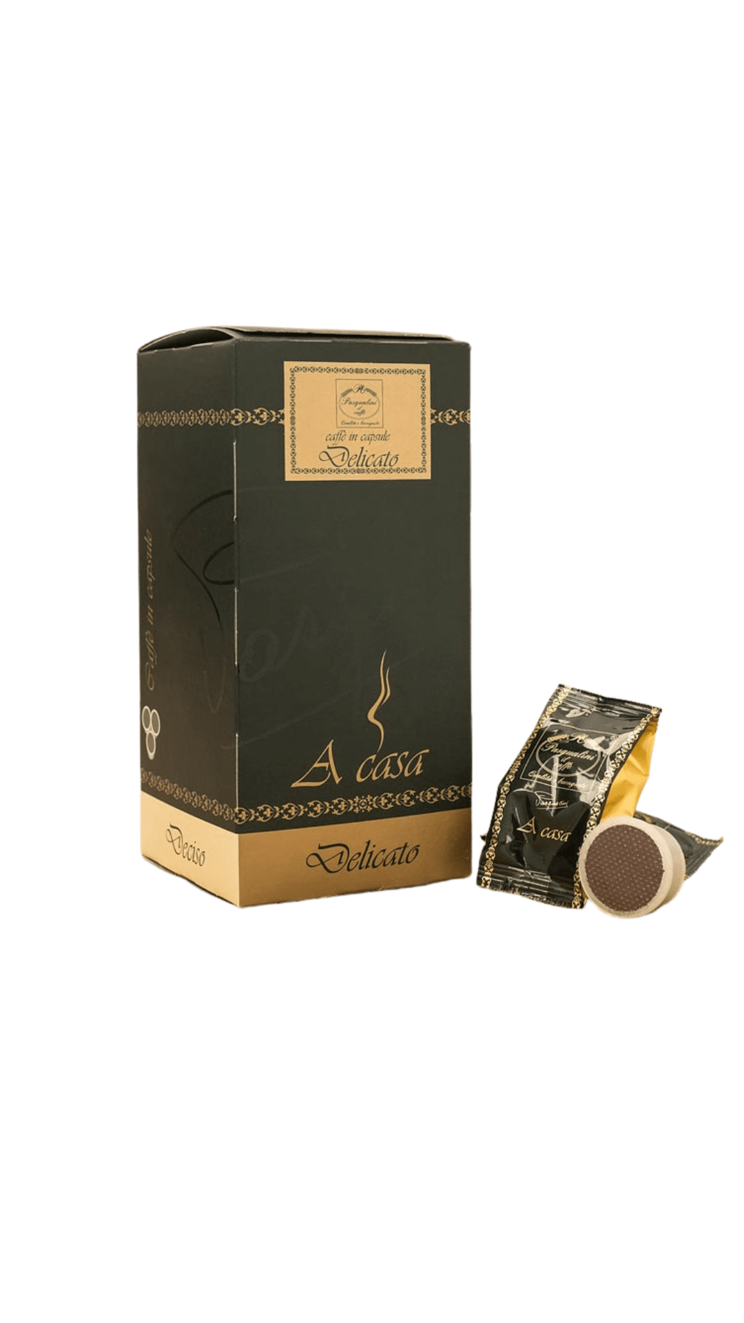 Pasqualini espresso point capsules Delicato