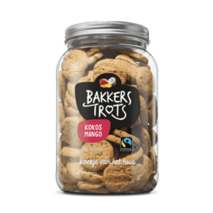 Bakkers trots koffie koekje 120 stuks - Kokos Mango