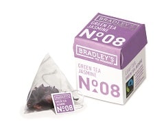 Bradleys Piramini thee 30 stuks - N08 Green Tea Jasmin