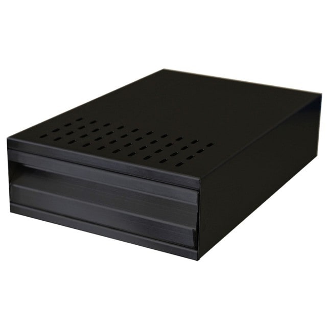 Uitkloplade RVS Zwart