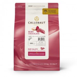 Callebaut Ruby callets - 2.5 KG