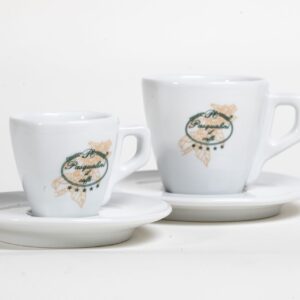 Pasqualini servies kop en schotel Ghirlanda d'Oro