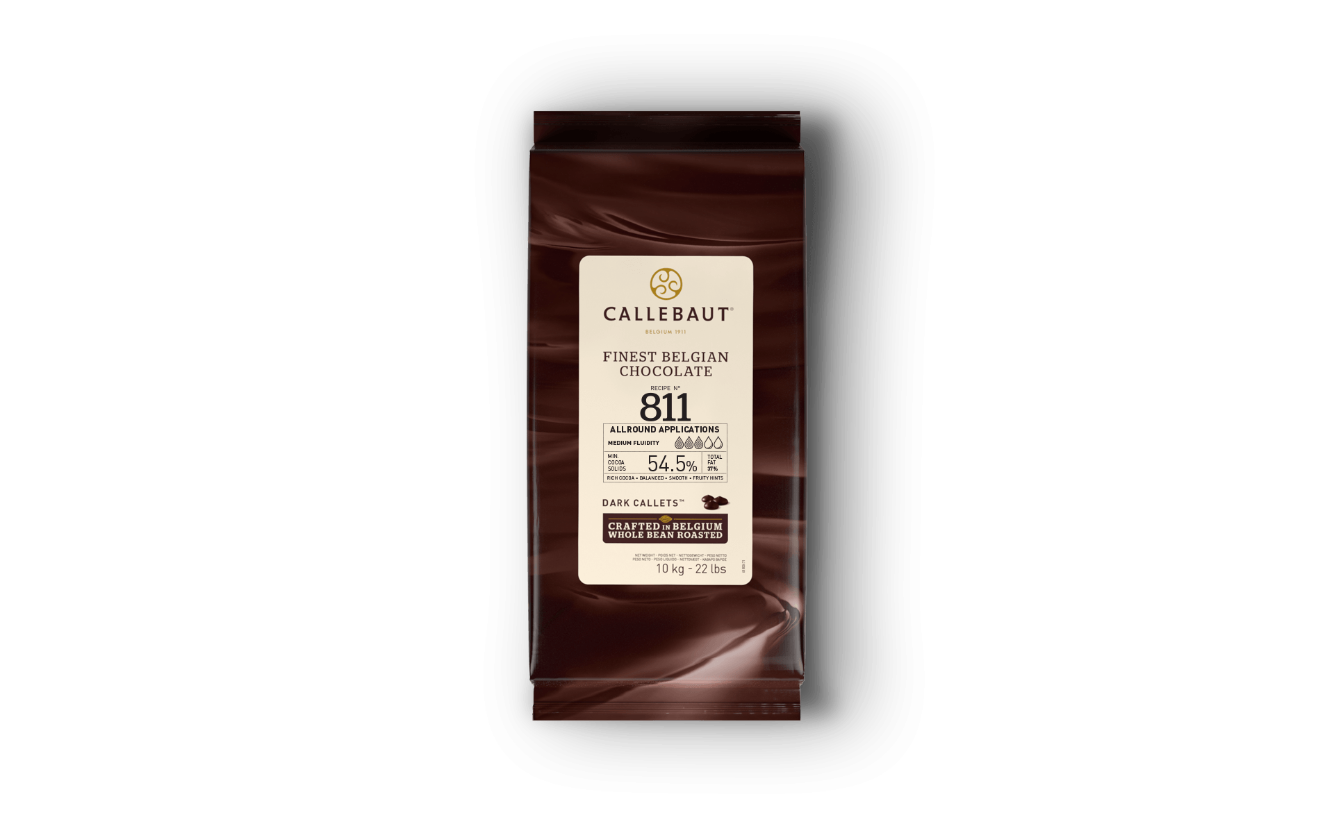 Callebaut 811 puur callets - 10 KG