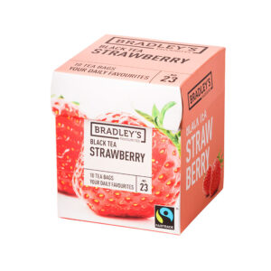 Bradleys Favourites Thee NO. 23 Black Tea Strawberry fairtrade
