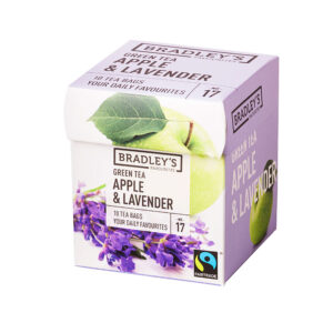 Bradleys Favourites Thee NO. 17 Green Tea Apple & Lavender fairtrade
